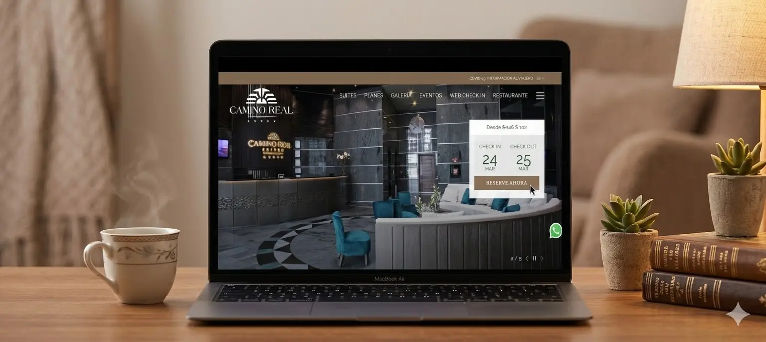 Camino real - Landing page