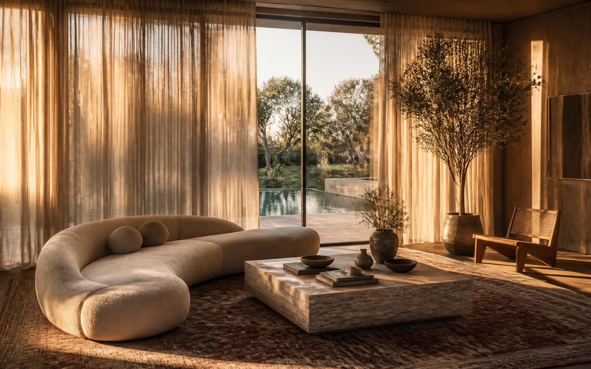 Mockup web de DreamHome Interiors