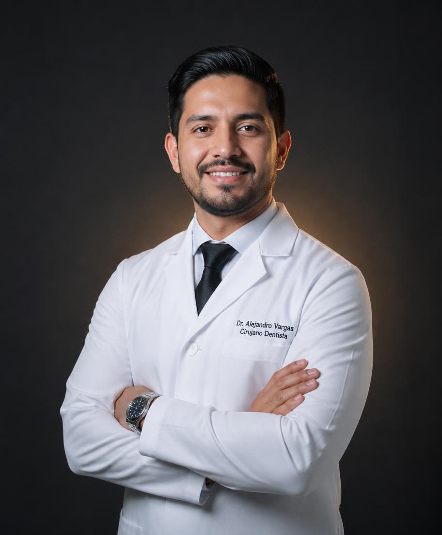 Dr. Alejandro Vargas, odontólogo responsable de Clínica Odonto Care